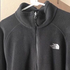 Black North Face Fleece Zip Up
